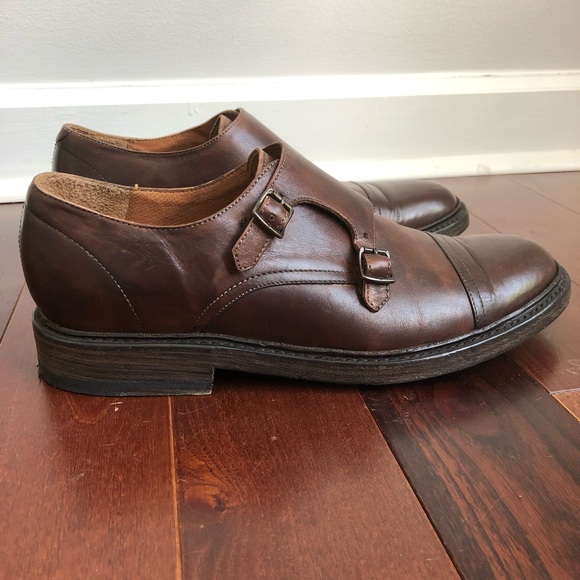 frye jones double monk